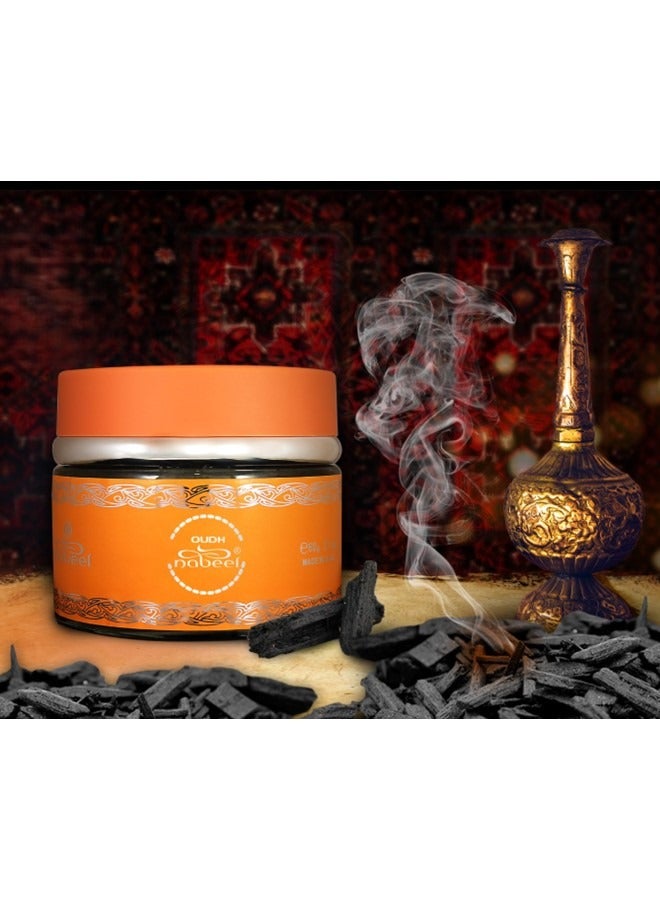 نبيل مجموعة من 4 أنواع من بخور العود الفاخر، تشمل نسيم، الأسود، نبيل، ومعمول، عطر عربي فاخر يدوم طويلاً للمنزل - Image 4